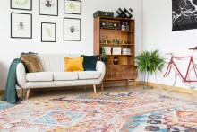 Teppich >Indiana< in Multi / Orange - 150x80 (LxB)