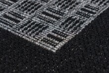 Teppich >Indonesia< in Silber, 100% Polypropylen - 150x80cm (LxB)