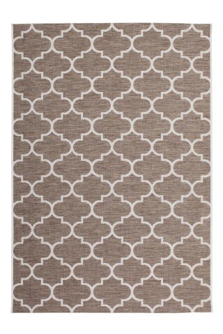 Teppich >Indonesia< in Beige, 100% Polypropylen - 230x80cm (LxB)