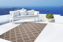 Teppich >Indonesia< in Beige, 100% Polypropylen - 230x80cm (LxB)