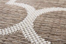 Teppich >Indonesia< in Beige, 100% Polypropylen - 230x80cm (LxB)