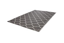 Teppich >Indonesia< in Grau, 100% Polypropylen - 230x80cm (LxB)