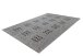 Teppich >Indonesia< in Silber, 100% Polypropylen - 150x80cm (LxB)