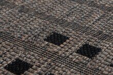 Teppich >Indonesia< in Taupe, 100% Polypropylen - 230x80cm (LxB)