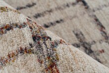 Teppich >Jaka< in Creme / Multi, 100% Polyester - 230x160cm (LxB)