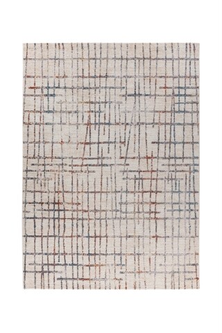 Teppich >Jaka< in Creme / Multi, 100% Polyester - 150x80cm (LxB)
