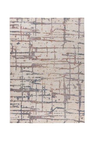 Teppich >Jaka< in Creme / Multi, 100% Polyester - 230x160cm (LxB)
