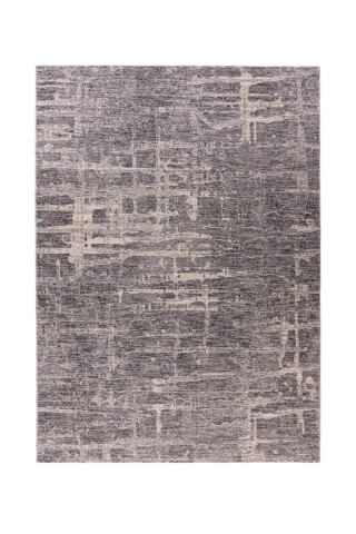 Teppich >Jaka< in Grau, 100% Polyester - 170x120cm (LxB)