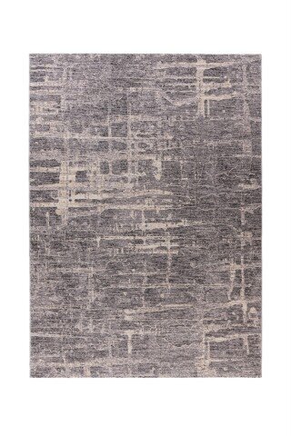 Teppich >Jaka< in Grau, 100% Polyester - 170x120cm (LxB)