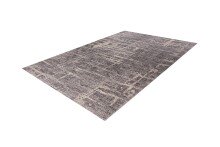 Teppich >Jaka< in Grau, 100% Polyester - 170x120cm (LxB)
