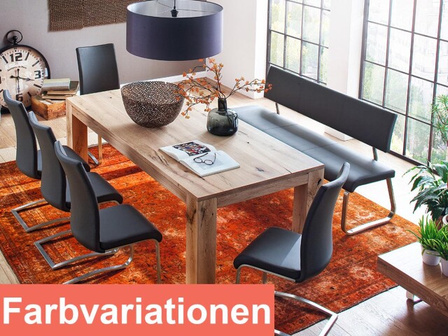 Sitzbank >Muvo II< aus Metall - 175x86x59cm (BxHxT)