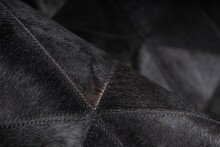 Teppich >Lavin< in Schwarz, 100% Leder - 150x80cm (LxB)