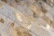 Teppich >Lavin< in Gold / Multi, 100% Leder - 150x80cm (LxB)
