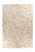 Teppich >Lavin< in Gold / Multi, 100% Leder - 150x80cm (LxB)