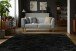 Teppich >Lavin< in Schwarz, 100% Leder - 230x160cm (LxB)