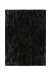 Teppich >Lavin< in Schwarz, 100% Leder - 230x160cm (LxB)