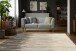 Teppich >Lavin< in Creme / Schwarz, 100% Leder - 170x120cm (LxB)