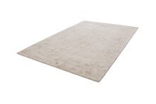 Teppich >Luxury< in Elfenbein / Taupe, 100% Viskose - 170x120cm (LxB)