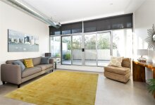 Teppich >Luxury< in Gelb, 100% Viskose - 170x120cm (LxB)