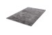 Teppich >Luxury< in Grau / Anthrazit, 100% Viskose - 170x120cm (LxB)