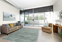 Teppich >Luxury< in Mint, 100% Viskose - 150x80cm (LxB)