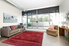 Teppich >Luxury< in Rot / Violett, 100% Viskose - 170x120cm (LxB)