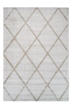 Teppich >Luxury< in Elfenbein / Taupe, 100% Viskose...