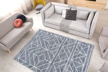 Teppich >Maya< in Anthrazit, 100% Polyester - 180x120cm (LxB)