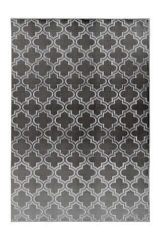 Teppich >Monroe< in Anthrazit, 100% Polyester - 230x160cm (LxB)