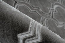 Teppich >Monroe< in Anthrazit, 100% Polyester - 150x80cm (LxB)