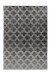 Teppich >Monroe< in Anthrazit, 100% Polyester - 150x80cm (LxB)