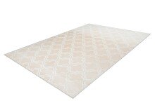 Teppich >Monroe< in Creme, 100% Polyester - 170x120cm (LxB)