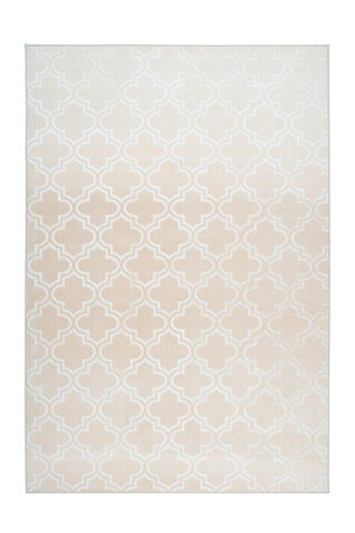 Teppich >Monroe< in Creme, 100% Polyester - 230x160cm (LxB)