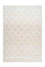 Teppich >Monroe< in Creme, 100% Polyester -...