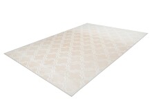 Teppich >Monroe< in Creme, 100% Polyester - 150x80cm (LxB)