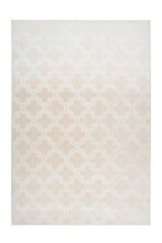 Teppich >Monroe< in Creme, 100% Polyester -...