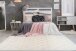 Teppich >Monroe< in Creme, 100% Polyester - 300x80cm (LxB)
