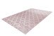 Teppich >Monroe< in Rosa, 100% Polyester - 150x80cm (LxB)