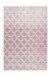 Teppich >Monroe< in Rosa, 100% Polyester - 150x80cm (LxB)