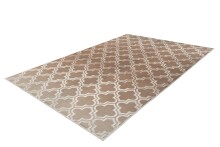 Teppich >Monroe< in Taupe, 100% Polyester - 170x120cm (LxB)