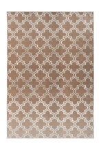 Teppich >Monroe< in Taupe, 100% Polyester -...