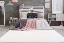 Teppich >Monroe< in Weiß, 100% Polyester - 230x160cm (LxB)
