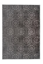 Teppich >Monroe< in Anthrazit, 100% Polyester -...