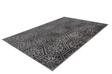 Teppich >Monroe< in Anthrazit, 100% Polyester - 300x80cm (LxB)