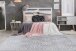 Teppich >Monroe< in Grau / Blau, 100% Polyester - 170x120cm (LxB)