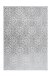 Teppich >Monroe< in Grau / Blau, 100% Polyester - 170x120cm (LxB)