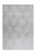 Teppich >Monroe< in Grau / Blau, 100% Polyester - 150x80cm (LxB)
