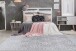 Teppich >Monroe< in Grau / Blau, 100% Polyester - 300x80cm (LxB)