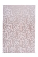Teppich >Monroe< in Rosa, 100% Polyester -...