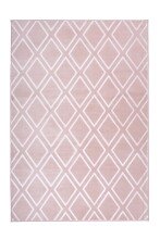 Teppich >Monroe< in Rosa, 100% Polyester - 300x80cm...